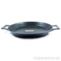 Uniware Top Quality Best Germany 3 Layer Non-stick Casting Aluminum Paella Pan  Induction Compatible Bottom  (14.2 Inch) - B01M0GUAY0